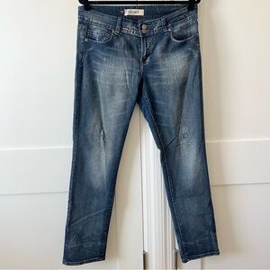 Vigold Y2K Skinny Distressed Skinny Jeans Blue Medium Wash Sz 13